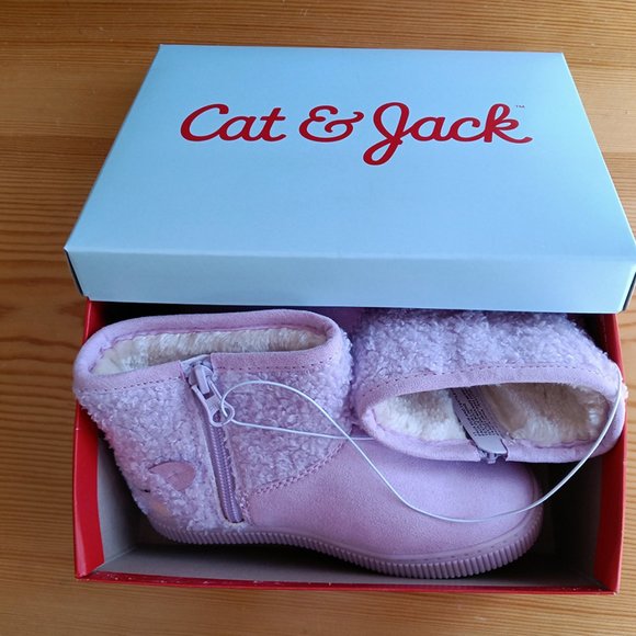 Cozy Cat & Jack Toddler Boots - Size 11 - Picture 1 of 4